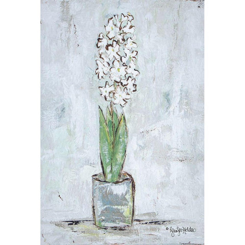 Simple Joys White Modern Wood Framed Art Print by Holden, Jennifer