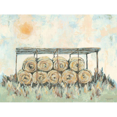 First Cutting Gold Ornate Wood Framed Art Print with Double Matting by Holden, Jennifer