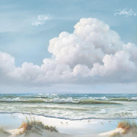 Beautiful Day 2 Gold Ornate Wood Framed Art Print with Double Matting by Janisse, Georgia