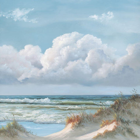 Beautiful Day 3 Black Ornate Wood Framed Art Print with Double Matting by Janisse, Georgia