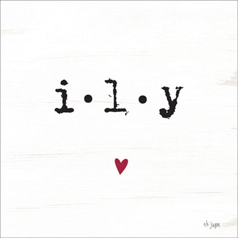 i-l-y White Modern Wood Framed Art Print with Double Matting by Jaxn Blvd.