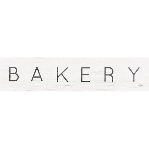 Bakery White Modern Wood Framed Art Print by Jaxn Blvd.