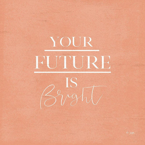 Your Future is Bright Black Ornate Wood Framed Art Print with Double Matting by Jaxn Blvd.