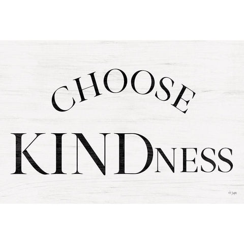 Choose Kindness Gold Ornate Wood Framed Art Print with Double Matting by Jaxn Blvd.