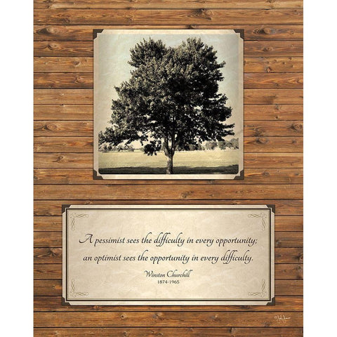 Opportunity White Modern Wood Framed Art Print by Jones, John