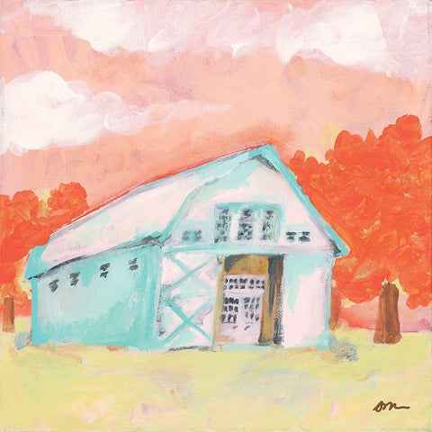 Cherry Tree Barn Black Modern Wood Framed Art Print with Double Matting by Mingo, Jessica