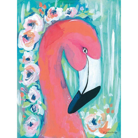 Summer Sun I White Modern Wood Framed Art Print by Mingo, Jessica