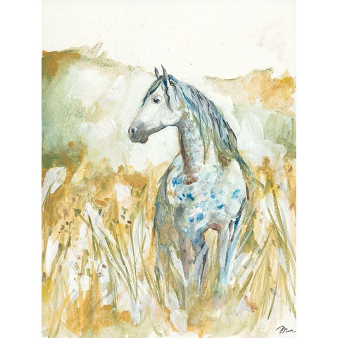 Dreams in a Field Gold Ornate Wood Framed Art Print with Double Matting by Mingo, Jessica