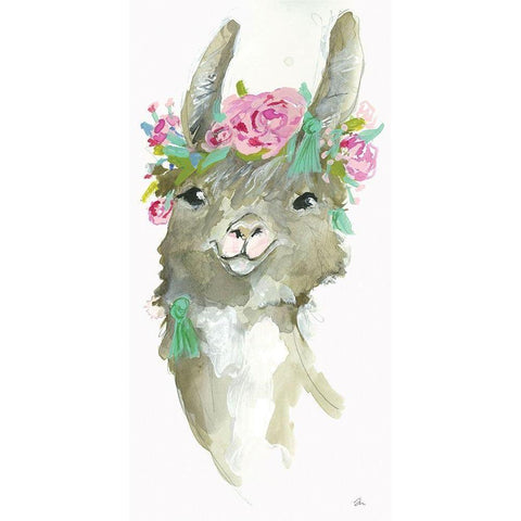 Suzie White Modern Wood Framed Art Print by Mingo, Jessica