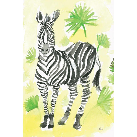 Sonny Black Modern Wood Framed Art Print by Mingo, Jessica