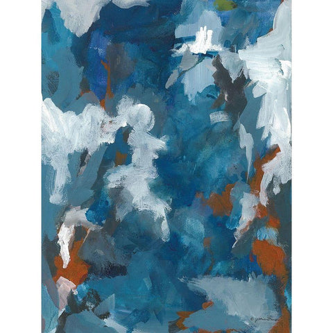 Mist and Spray I     Black Modern Wood Framed Art Print with Double Matting by Mingo, Jessica