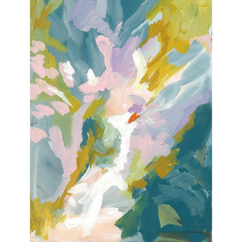 Dark Tropics I Black Modern Wood Framed Art Print with Double Matting by Mingo, Jessica