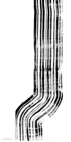 Lifes Little Bumps 2 Black Ornate Wood Framed Art Print with Double Matting by Kamdon Kreations