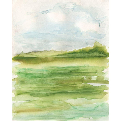 Spring Dew Black Modern Wood Framed Art Print by Kamdon Kreations