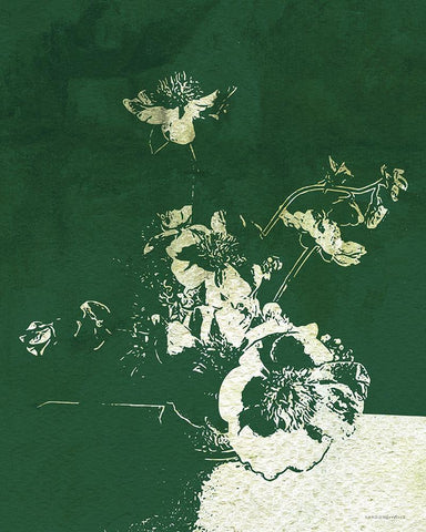 Sweet Glory Black Ornate Wood Framed Art Print with Double Matting by Kamdon Kreations