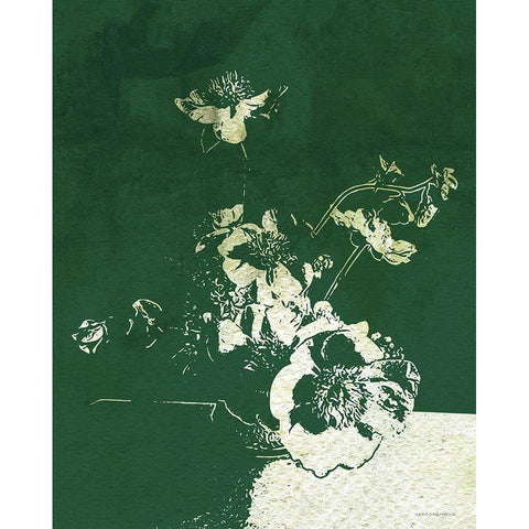 Sweet Glory Black Modern Wood Framed Art Print with Double Matting by Kamdon Kreations