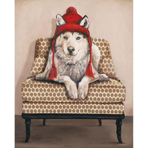 Ruby Black Modern Wood Framed Art Print by Kamdon Kreations