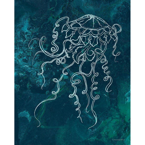 Angelic Breath  II Black Modern Wood Framed Art Print by Kamdon Kreations