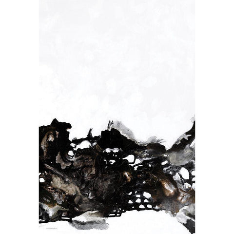 Aftermath Gold Ornate Wood Framed Art Print with Double Matting by Kamdon Kreations