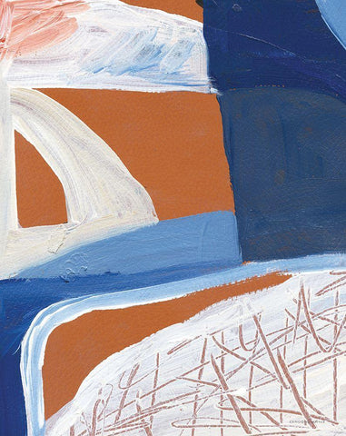 Chutes and Ladders   Black Ornate Wood Framed Art Print with Double Matting by Kamdon Kreations