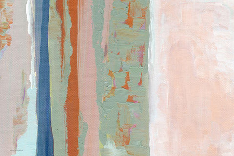 Glimpse of the 90s     White Modern Wood Framed Art Print with Double Matting by Kamdon Kreations