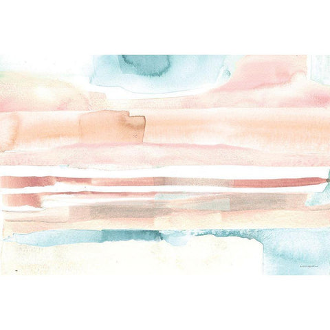 Mirage in the Desert  Black Modern Wood Framed Art Print by Kamdon Kreations