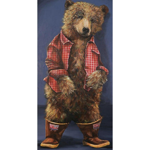 Sunday Best Gold Ornate Wood Framed Art Print with Double Matting by Kamdon Kreations