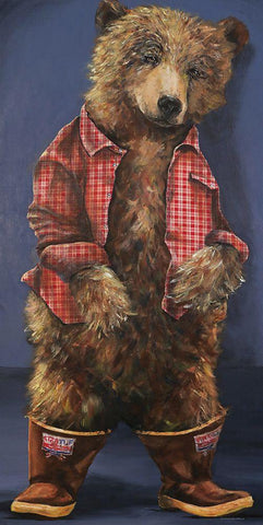 Sunday Best Black Ornate Wood Framed Art Print with Double Matting by Kamdon Kreations