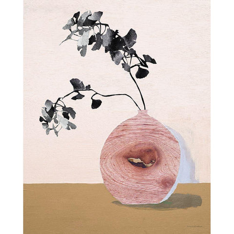 Seeing Life Through Nature White Modern Wood Framed Art Print by Kamdon Kreations