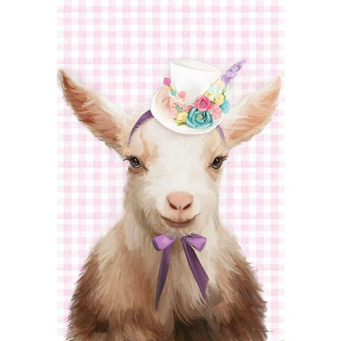 Sweet Kidd White Modern Wood Framed Art Print by Kamdon Kreations