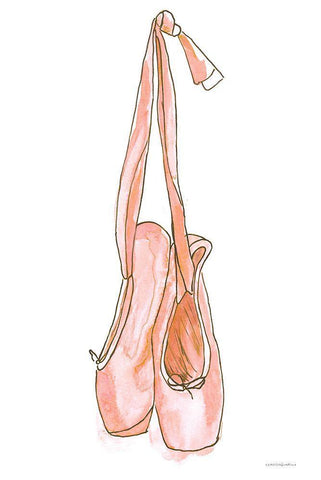 First Dance White Modern Wood Framed Art Print with Double Matting by Kamdon Kreations