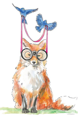 Birds Eye View White Modern Wood Framed Art Print with Double Matting by Kamdon Kreations