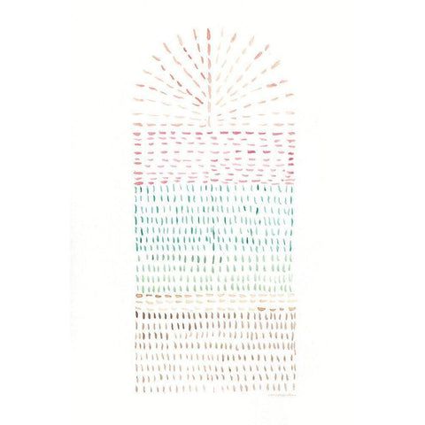 Throw Ladder White Modern Wood Framed Art Print by Kamdon Kreations