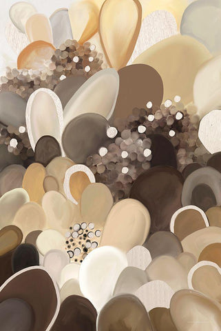In Close Proximity White Modern Wood Framed Art Print with Double Matting by Kamdon Kreations