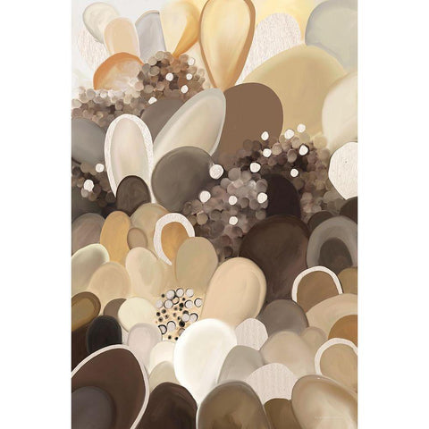 In Close Proximity Black Modern Wood Framed Art Print by Kamdon Kreations