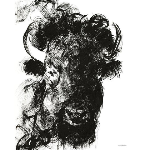 Harrison Gold Ornate Wood Framed Art Print with Double Matting by Kamdon Kreations