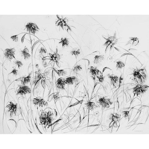 Edelweiss Gold Ornate Wood Framed Art Print with Double Matting by Kamdon Kreations