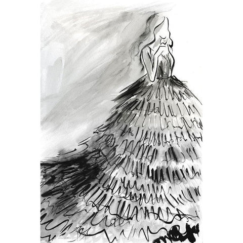 At a Glance Black Modern Wood Framed Art Print by Kamdon Kreations