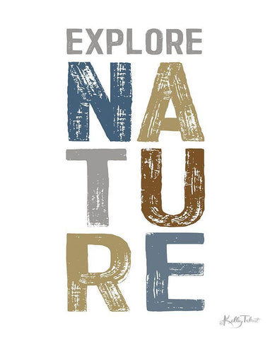 Explore Nature Black Ornate Wood Framed Art Print with Double Matting by Talent, Kelley