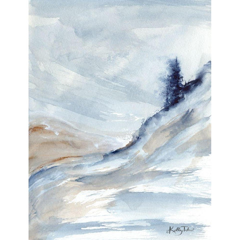 Seaside Overlook Black Modern Wood Framed Art Print with Double Matting by Talent, Kelley