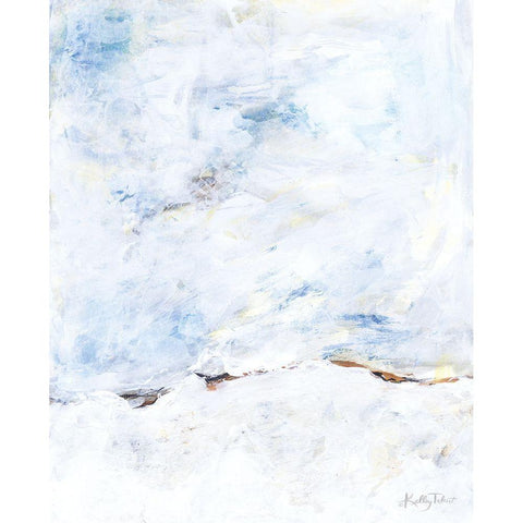 Ocean Vibes I Black Modern Wood Framed Art Print with Double Matting by Talent, Kelley