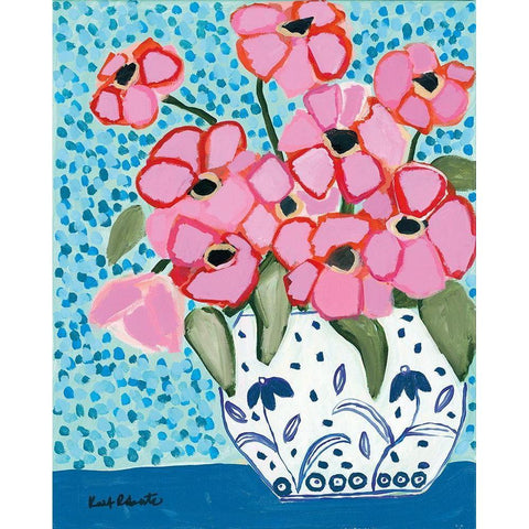 Fancy That White Modern Wood Framed Art Print by Roberts, Kait