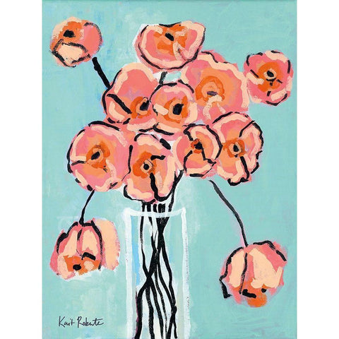 Eye Candy Black Modern Wood Framed Art Print by Roberts, Kait