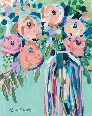 Let the Light In Black Ornate Wood Framed Art Print with Double Matting by Roberts, Kati