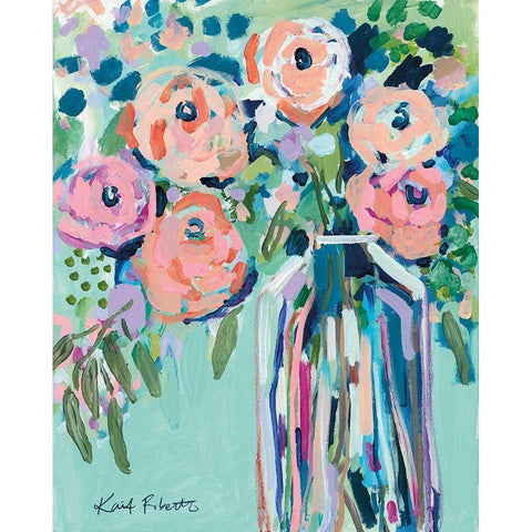 Let the Light In Gold Ornate Wood Framed Art Print with Double Matting by Roberts, Kati