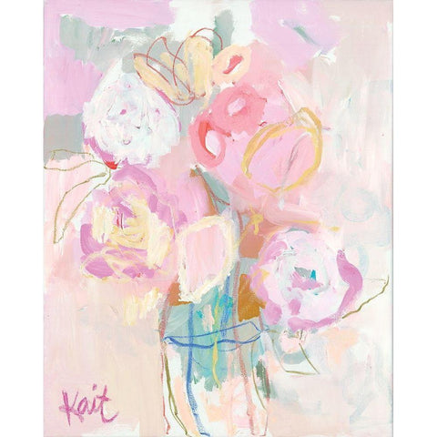 I Want You to Know I Care White Modern Wood Framed Art Print by Roberts, Kait