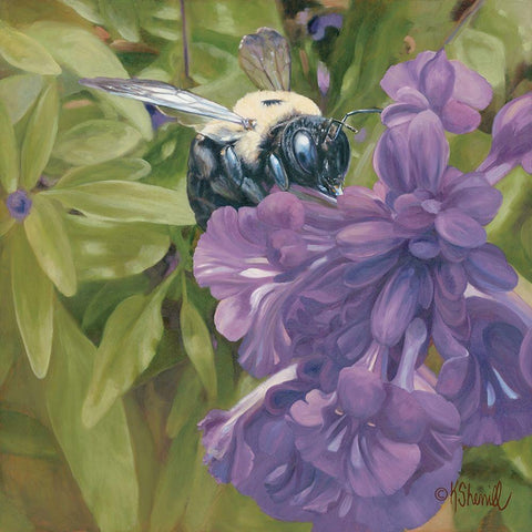 A Regal Throne Gold Ornate Wood Framed Art Print with Double Matting by Sherrill, Kate