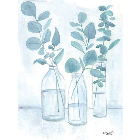 Stay Awhile White Modern Wood Framed Art Print by Sherrill, Kate