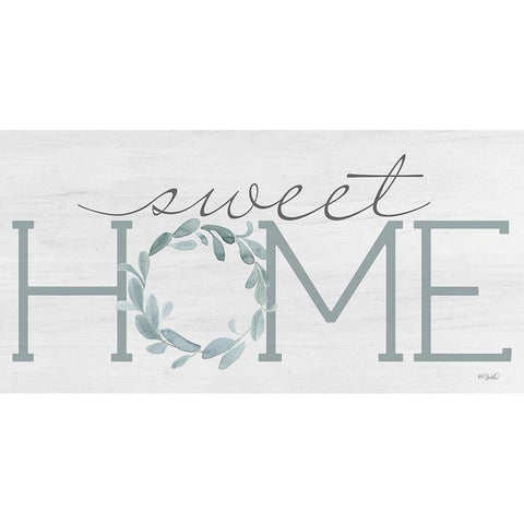Sweet Home  Black Modern Wood Framed Art Print by Sherrill, Kate