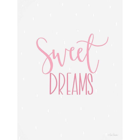 Sweet Dreams Gold Ornate Wood Framed Art Print with Double Matting by Larson, Lisa